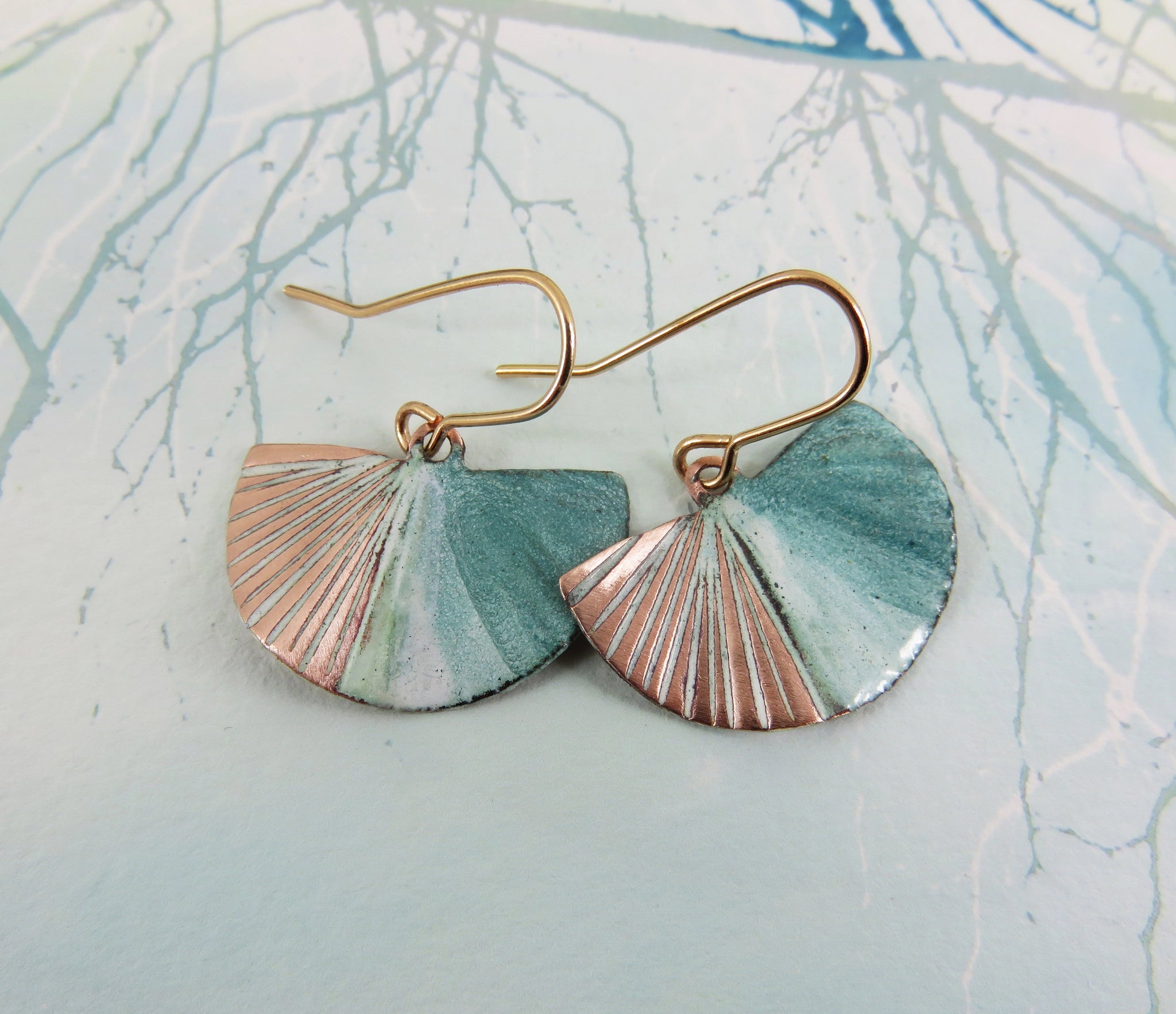 830 Degrees {FAN} earrings