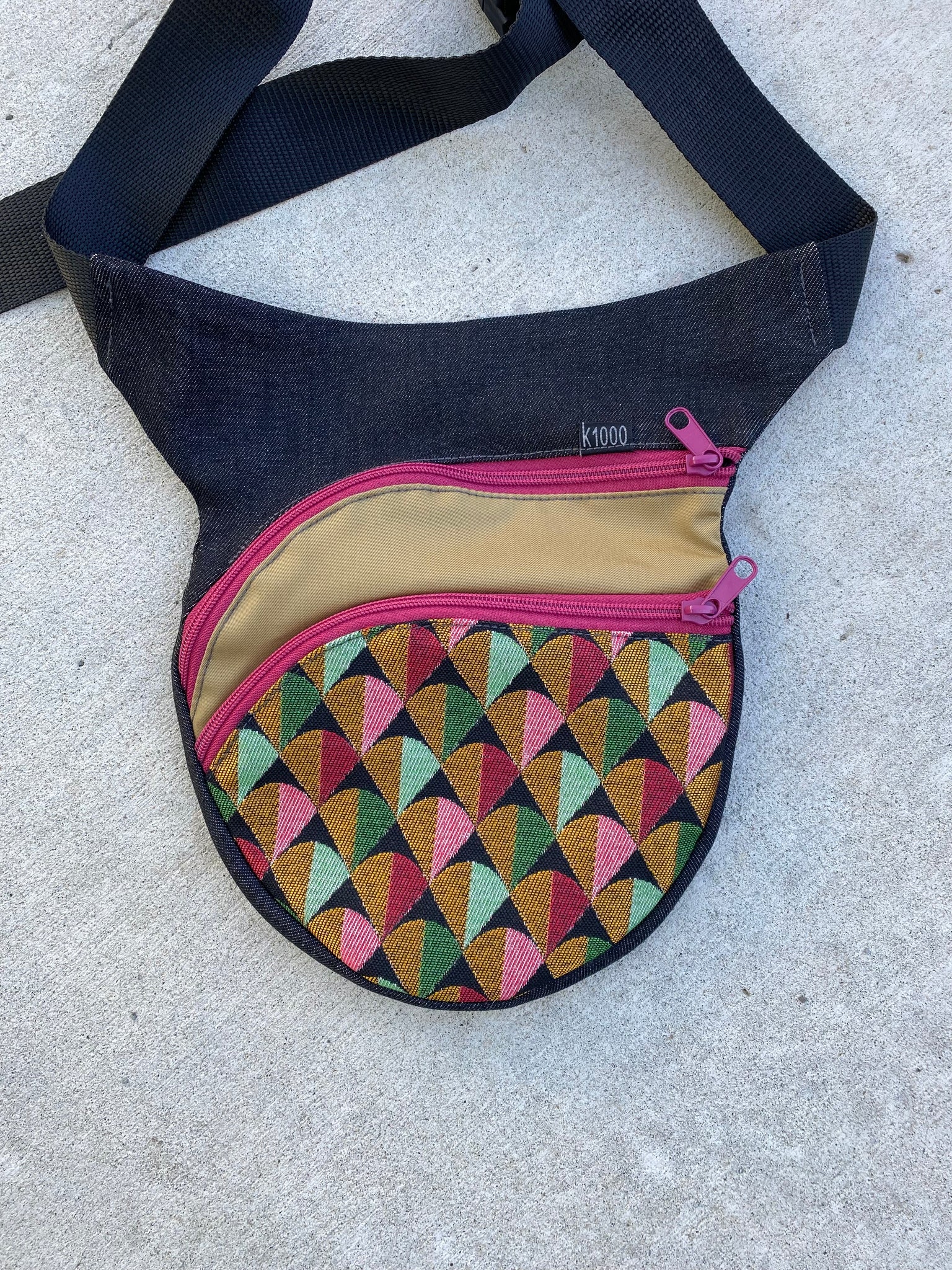 K1000 {URBAN BELT BAG} w/secret pocket