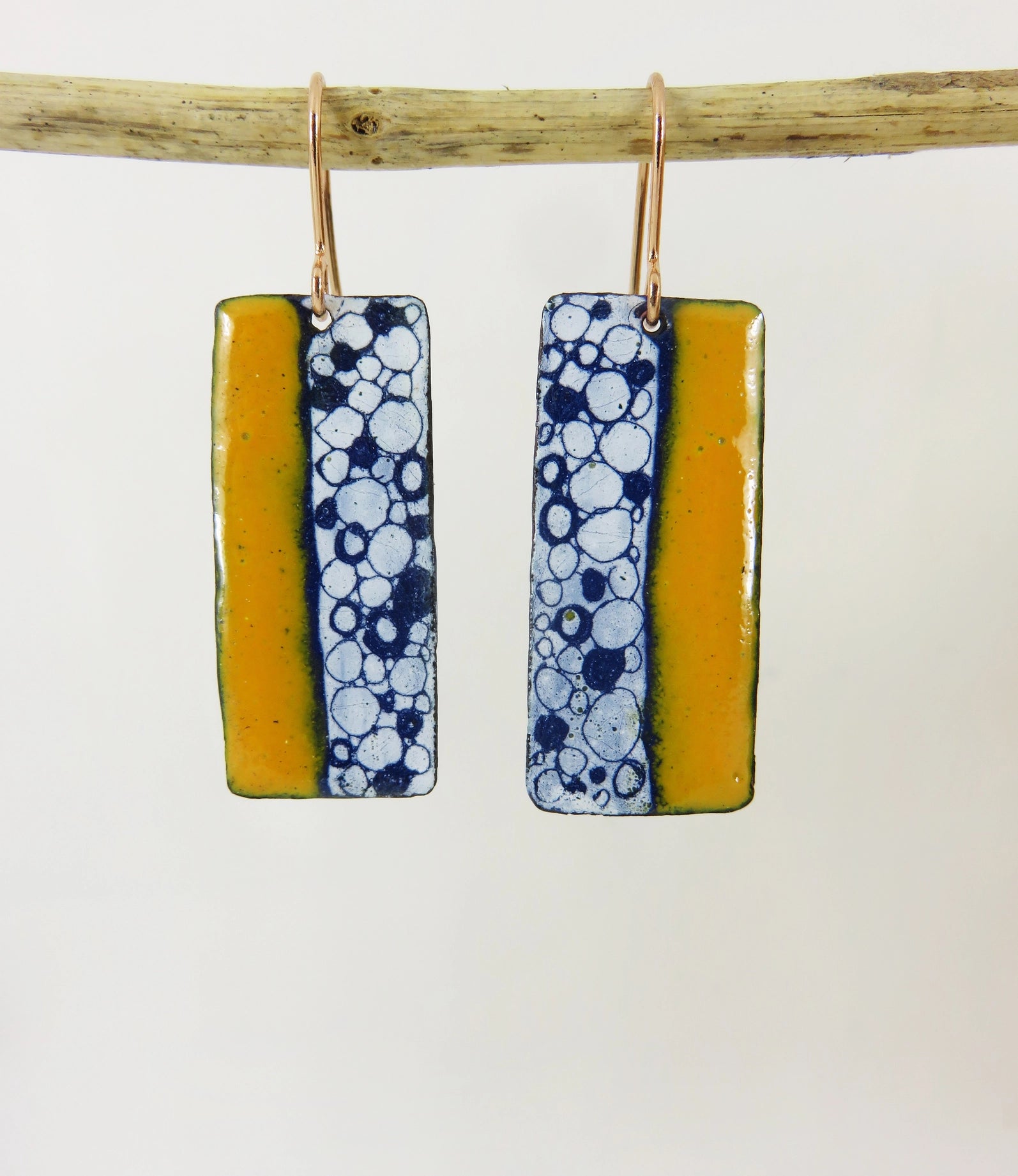 830 Degrees {HAND DRAWN} earrings
