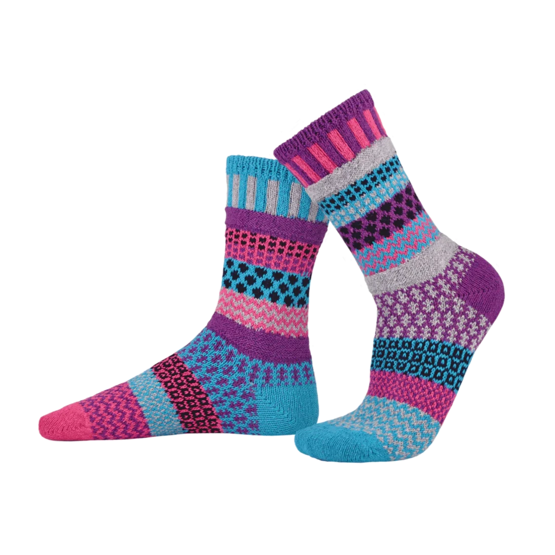 Solmate Socks {CREW} Polkadot