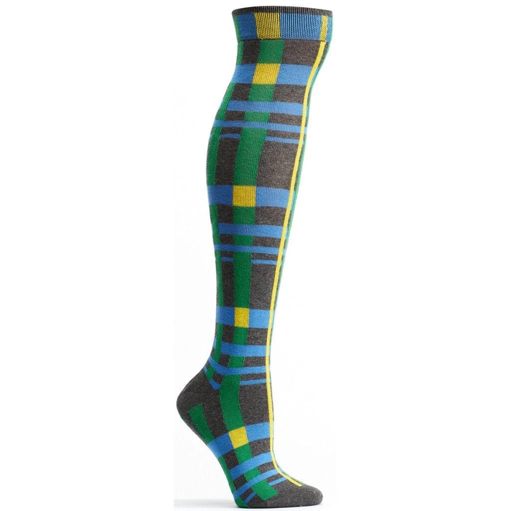 Ozone Design {PLAID KNEE HIGH}