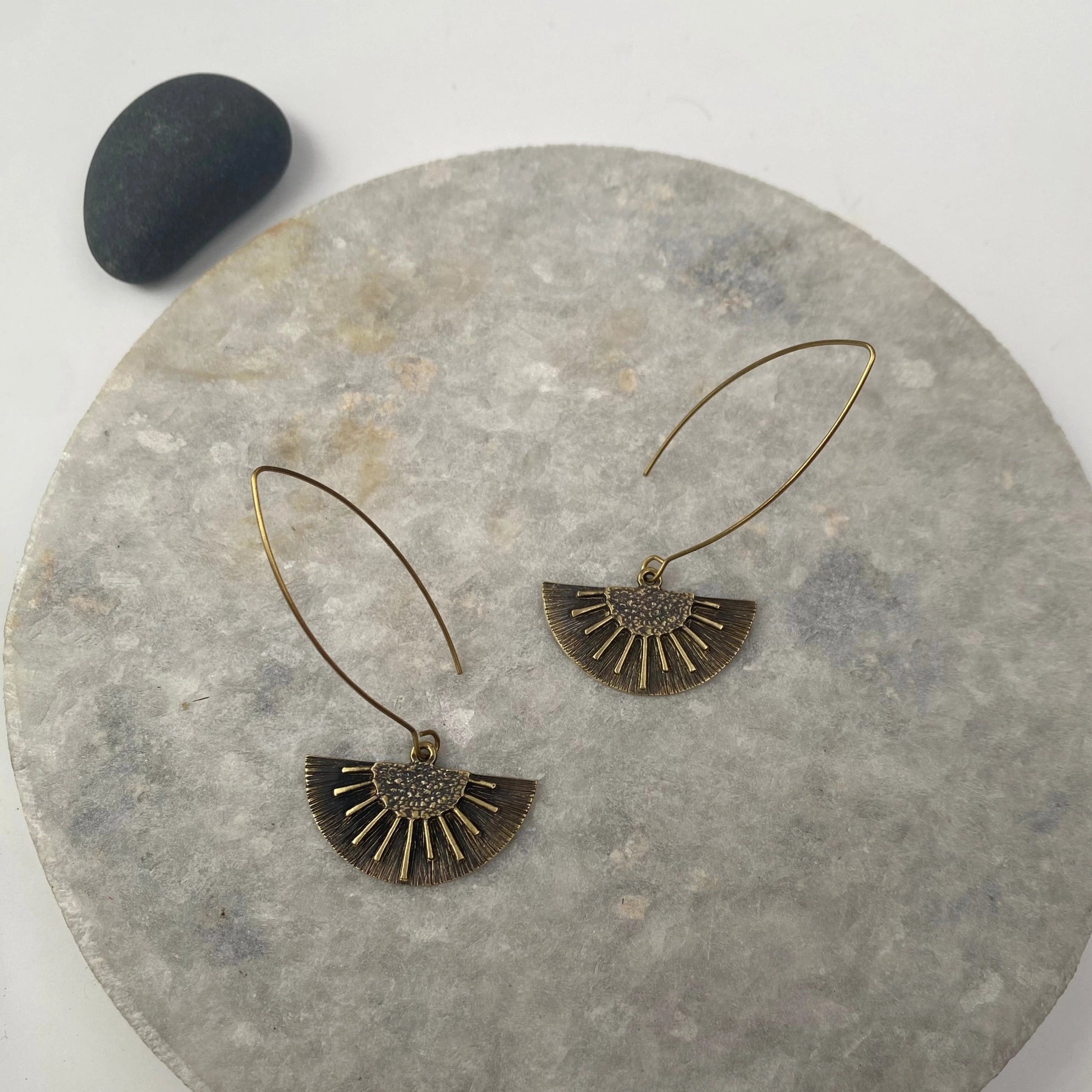 Modern Madini {RAYS} earrings