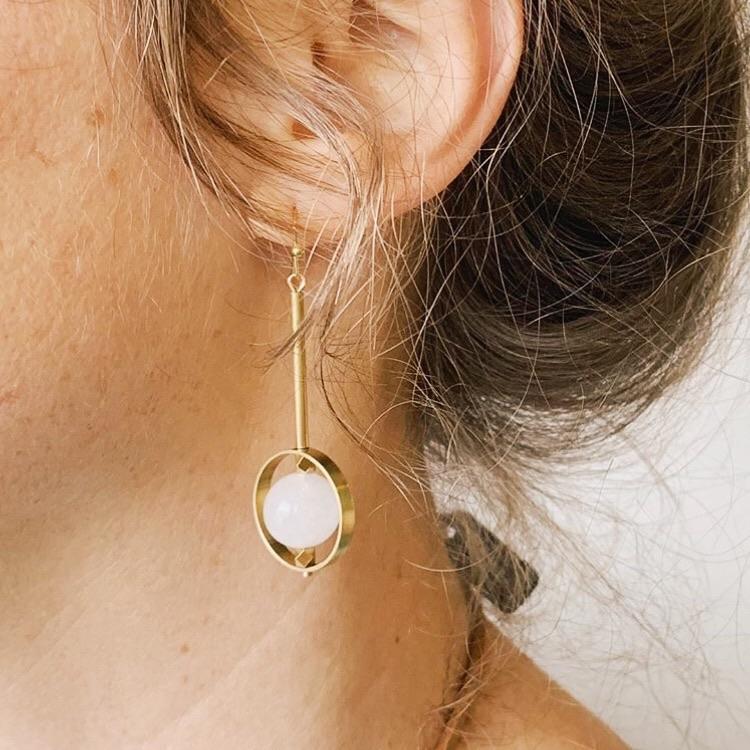 Modern Madini {KINETIC} earrings