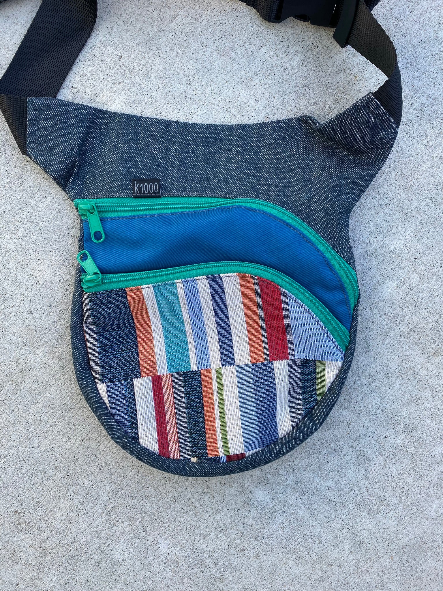 K1000 {URBAN BELT BAG} w/secret pocket