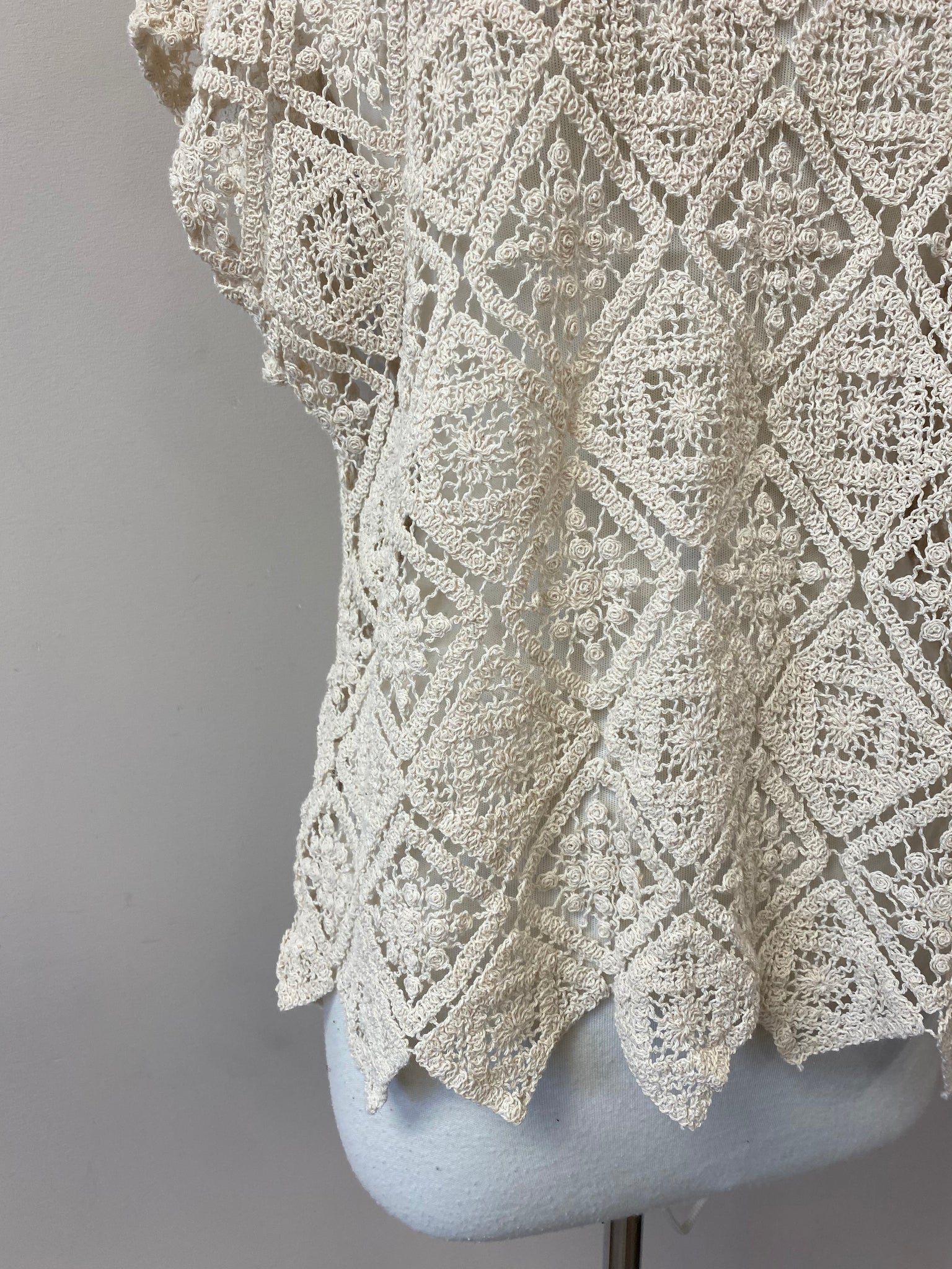 Melissa {TOP} crochet lace