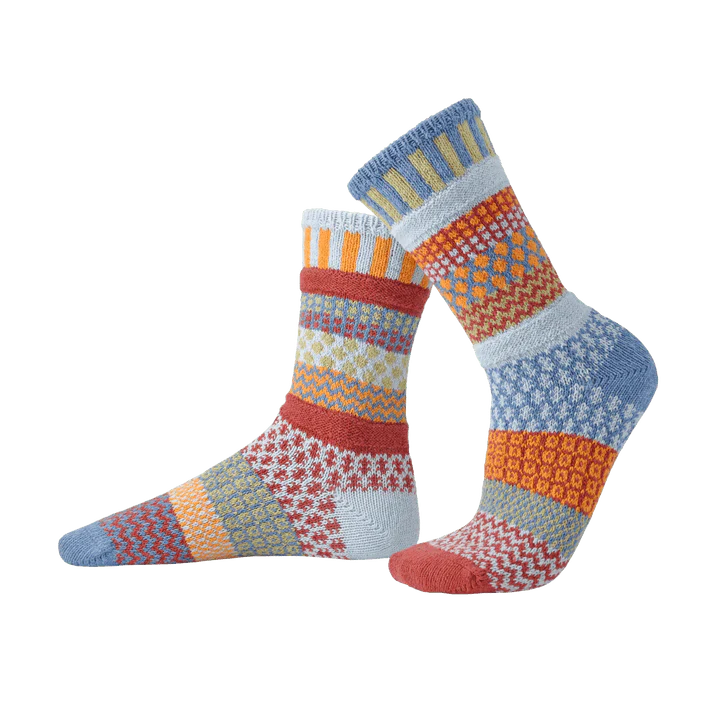 Solmate Socks {CREW} Polkadot