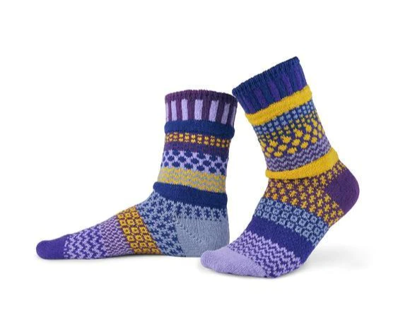 Solmate Socks {CREW} Polkadot