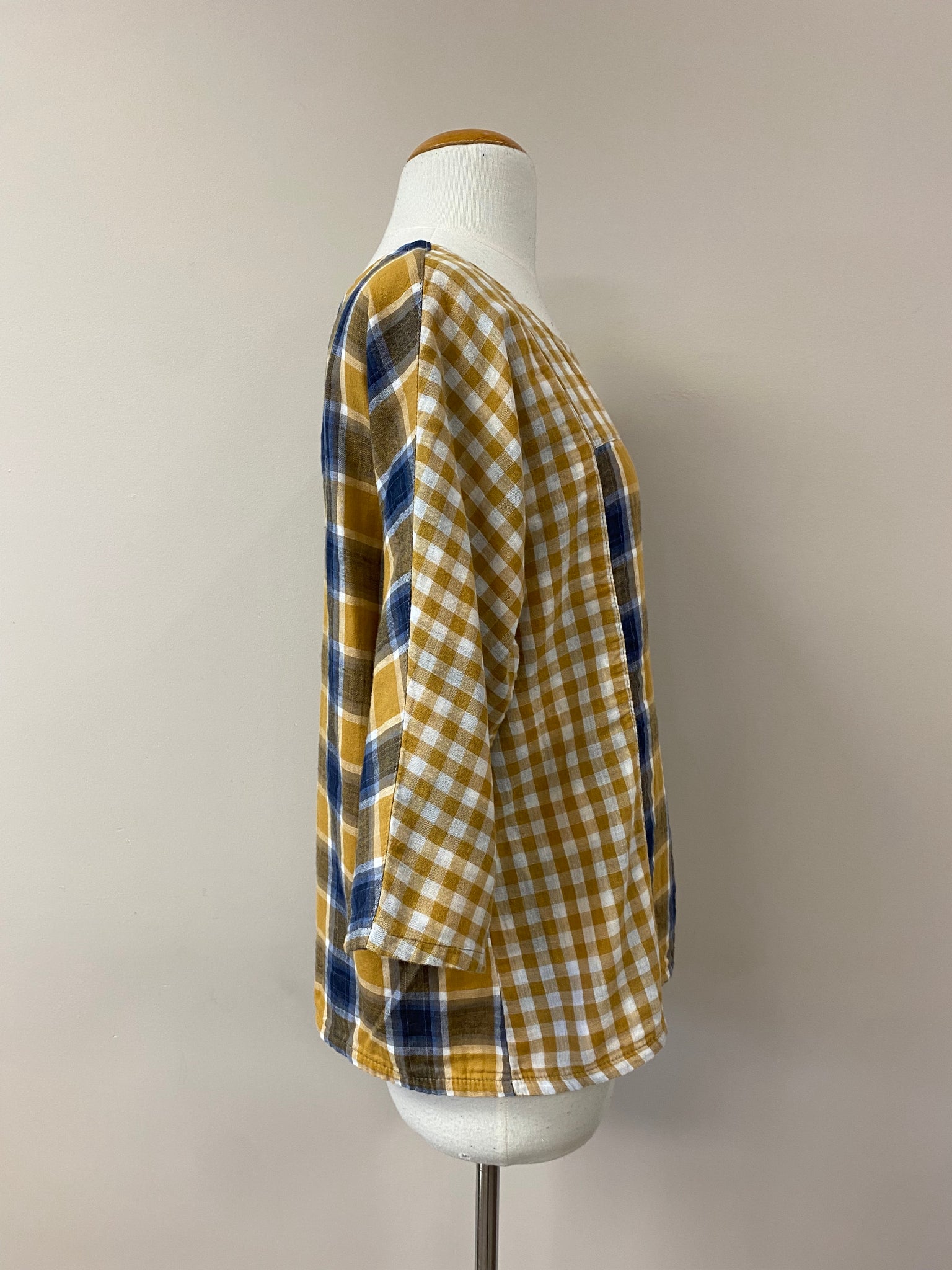 Shirley {TOP} cotton plaid