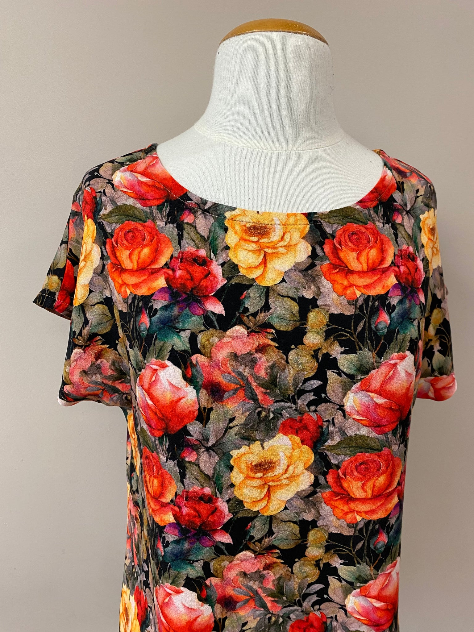 Maria {TOP} rayon crepe