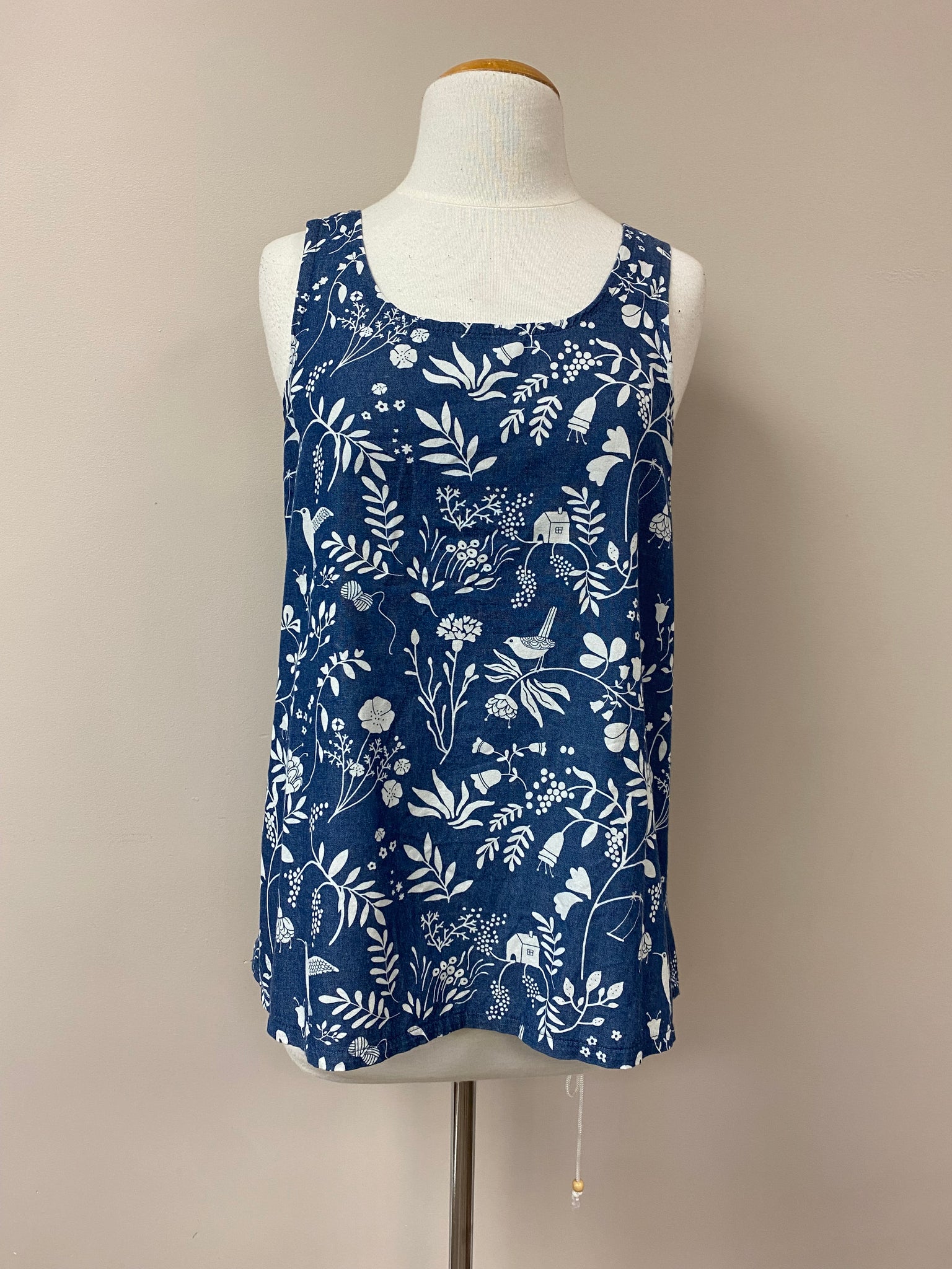 Miranda {COTTON} indigo