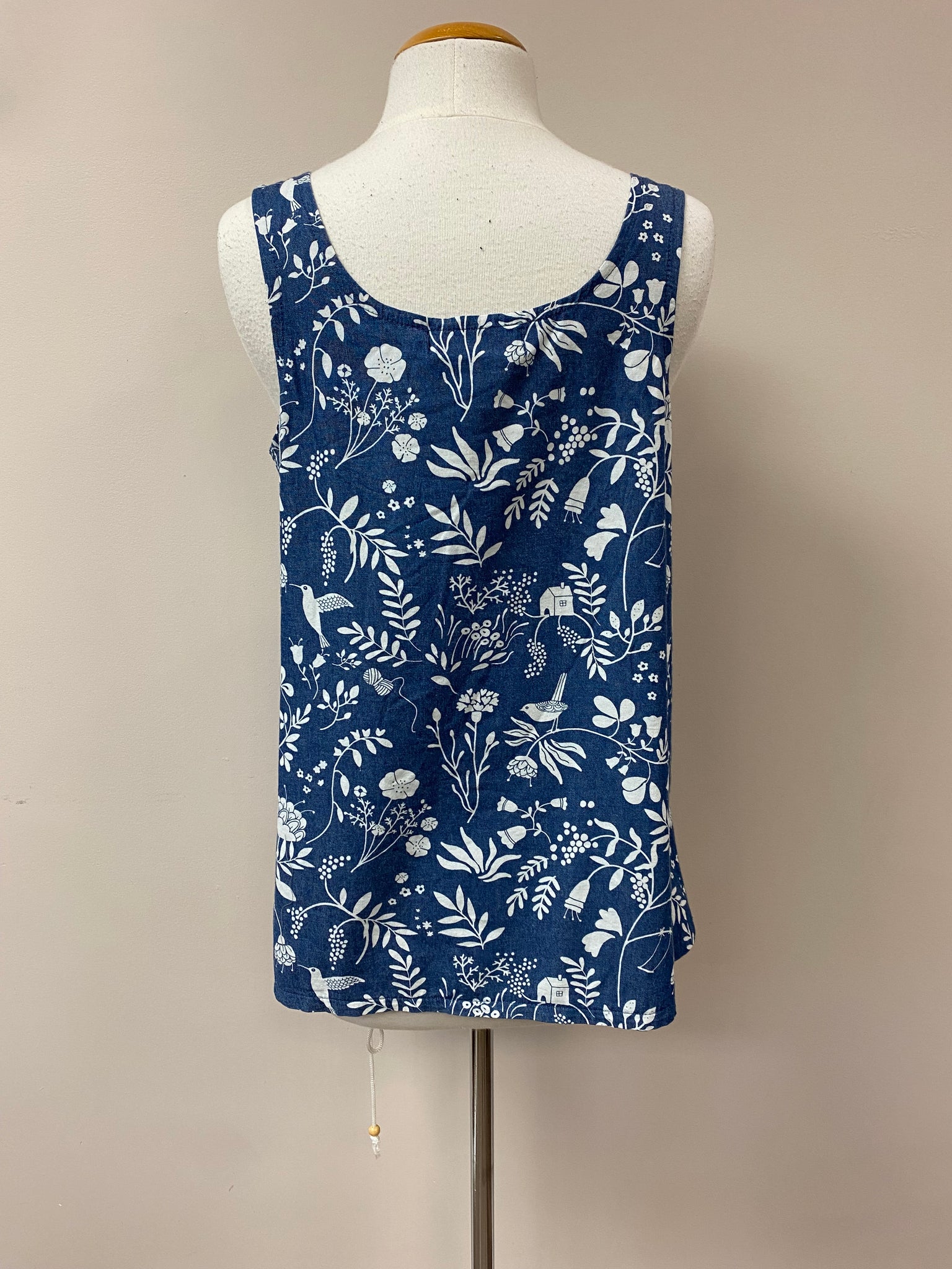 Miranda {COTTON} indigo