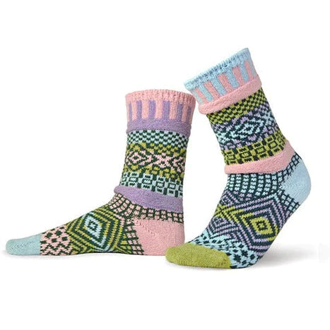 Solmate Socks {CREW} Diamond