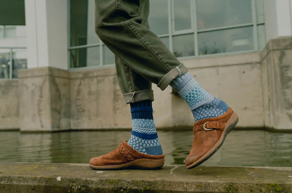 Solmate Socks {CREW} Polkadot
