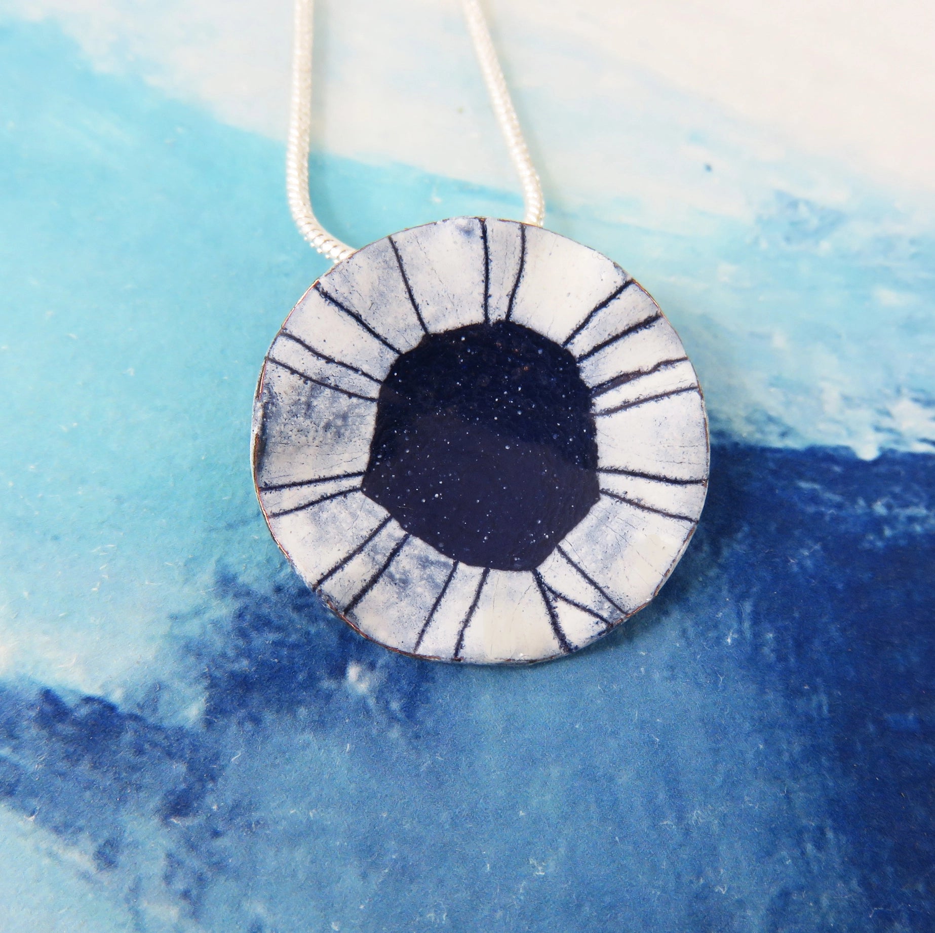 830 Degrees {PUDDLES} earrings + pendant