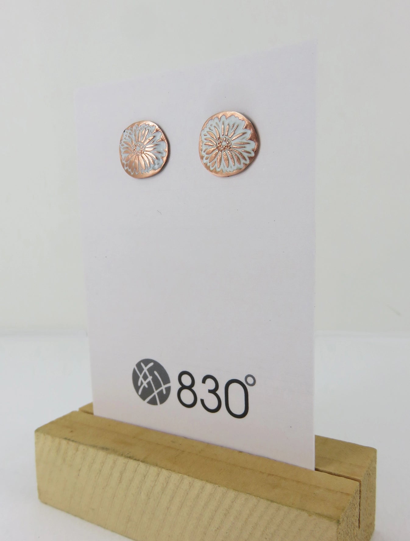 830 Degrees {DAISY} earrings + pendant