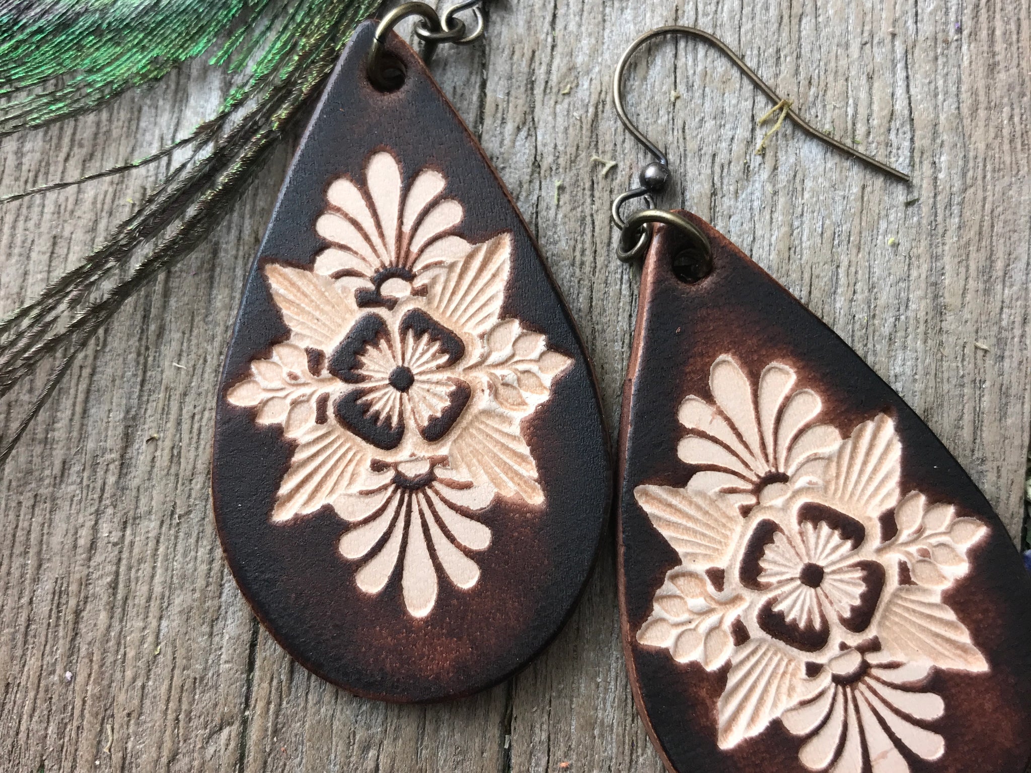 Red Pony Leather Goods {BOHO} Teardrop