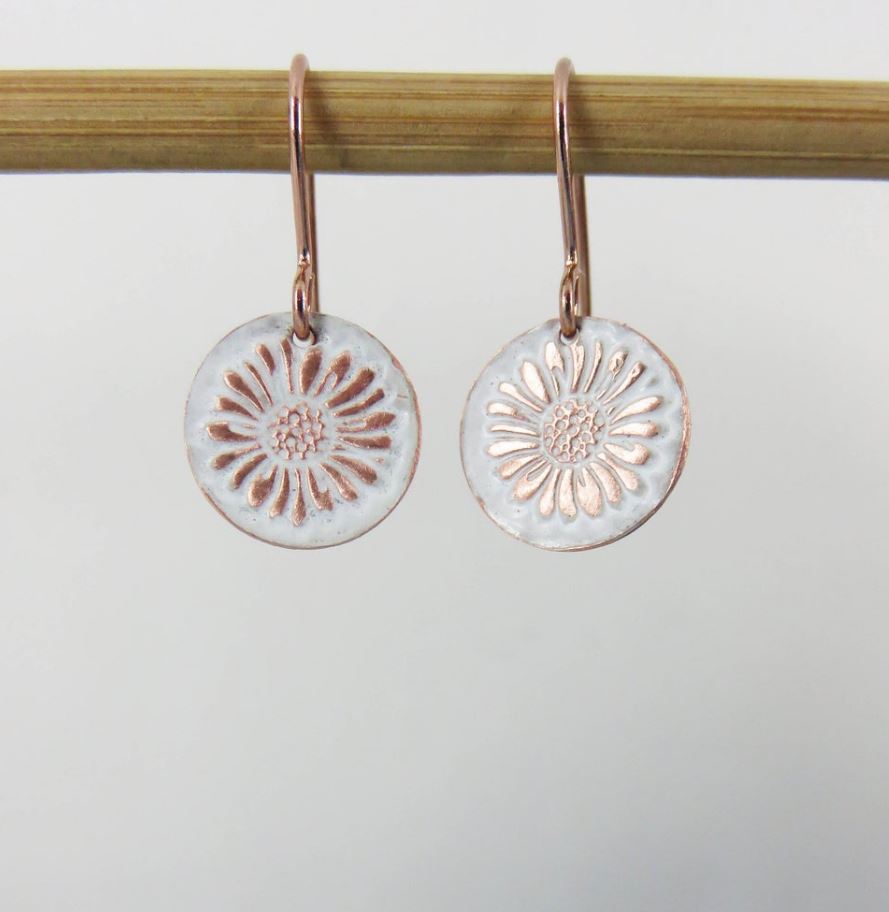 830 Degrees {DAISY} earrings + pendant