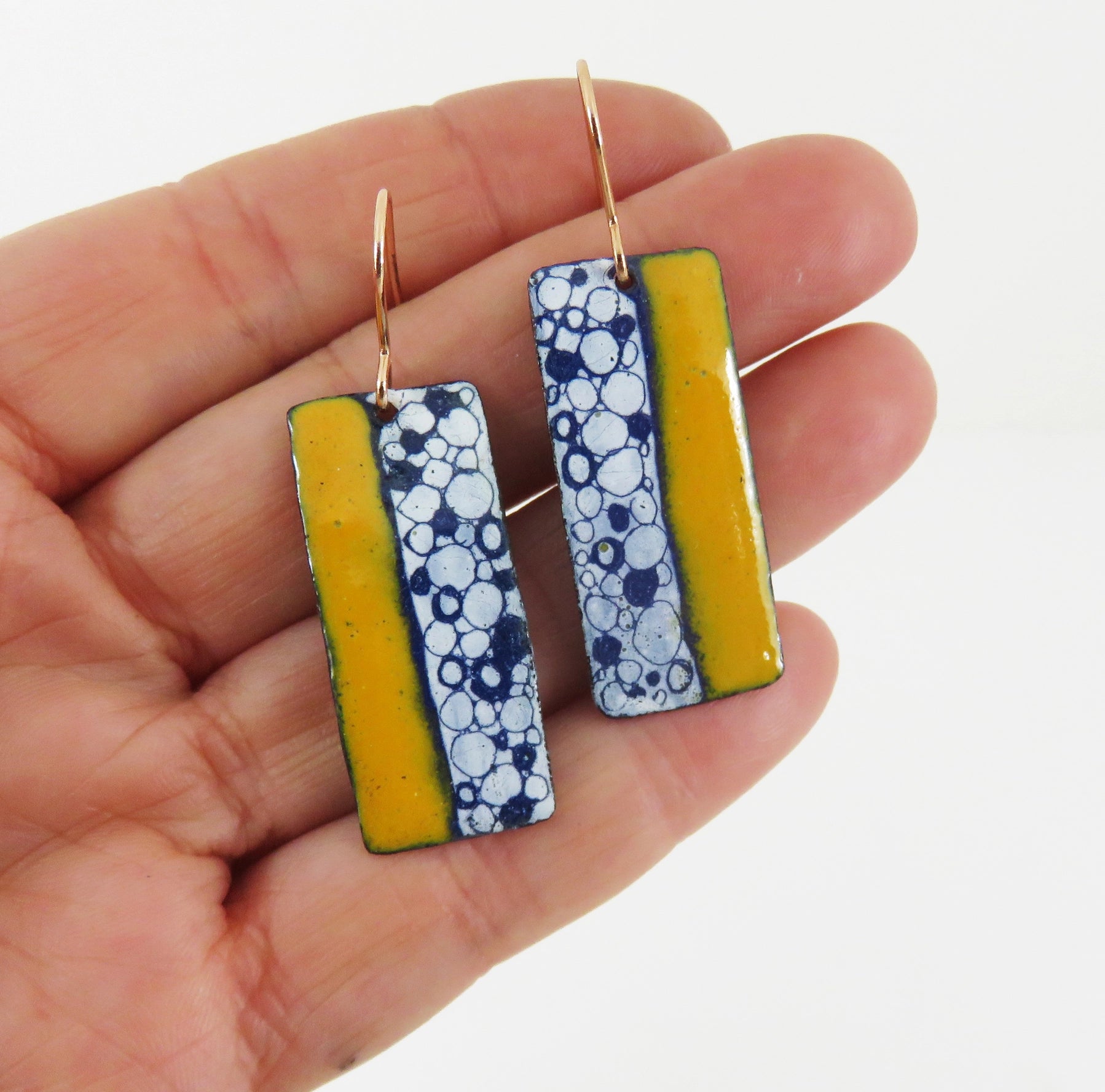 830 Degrees {HAND DRAWN} earrings