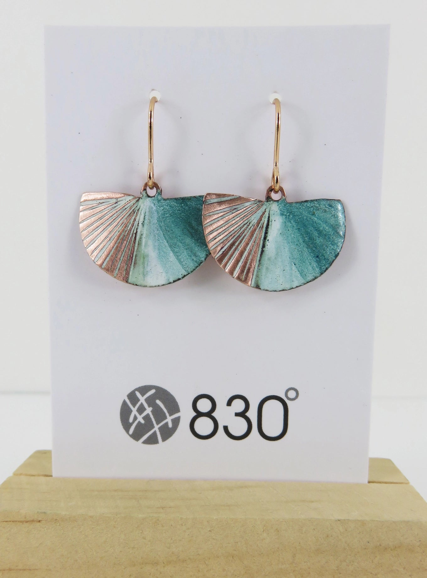 830 Degrees {FAN} earrings