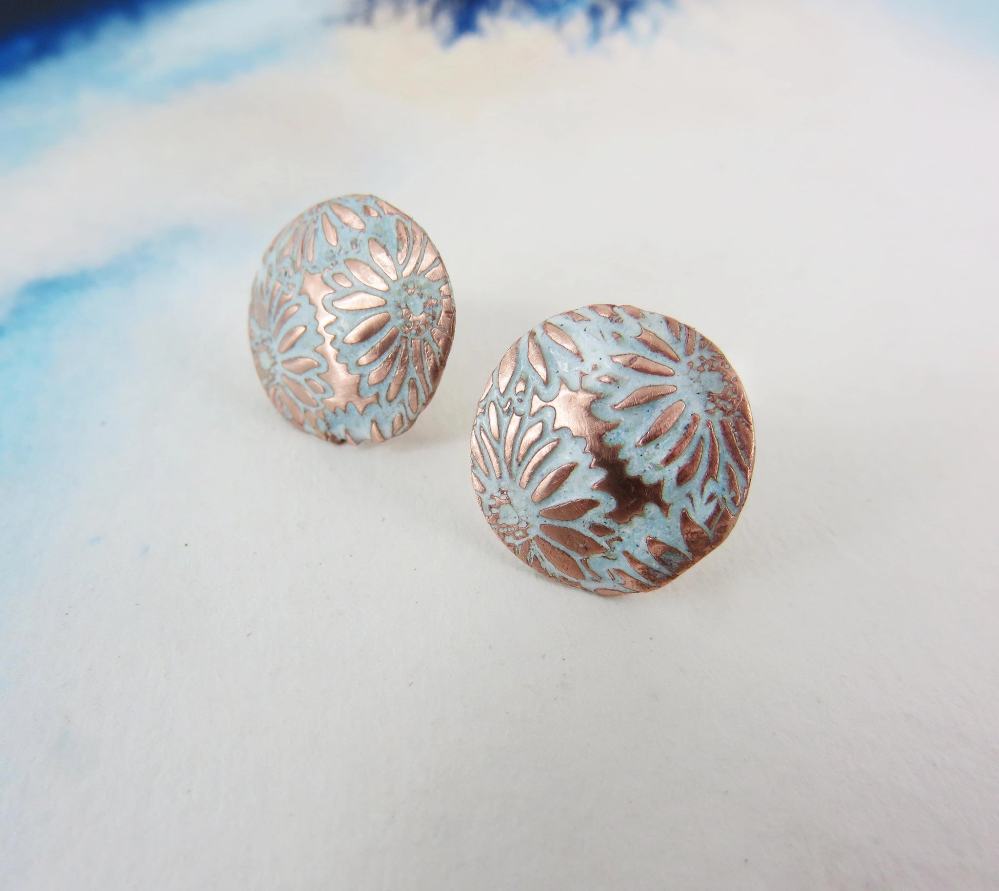 830 Degrees {BOUQUET OF DAISIES} earrings + pendant