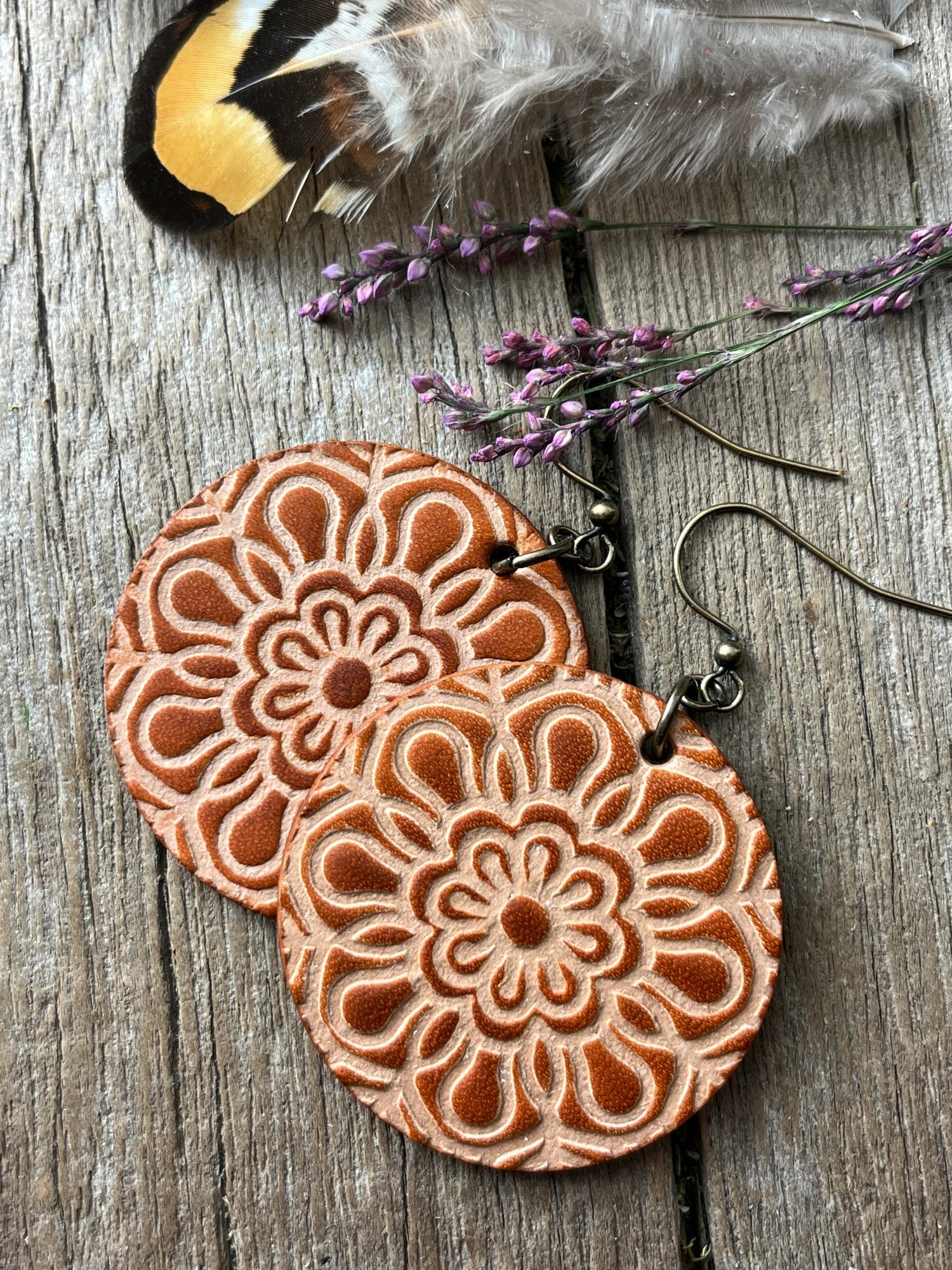 Red Pony Leather Goods {WESTERN MANDALA} Circle