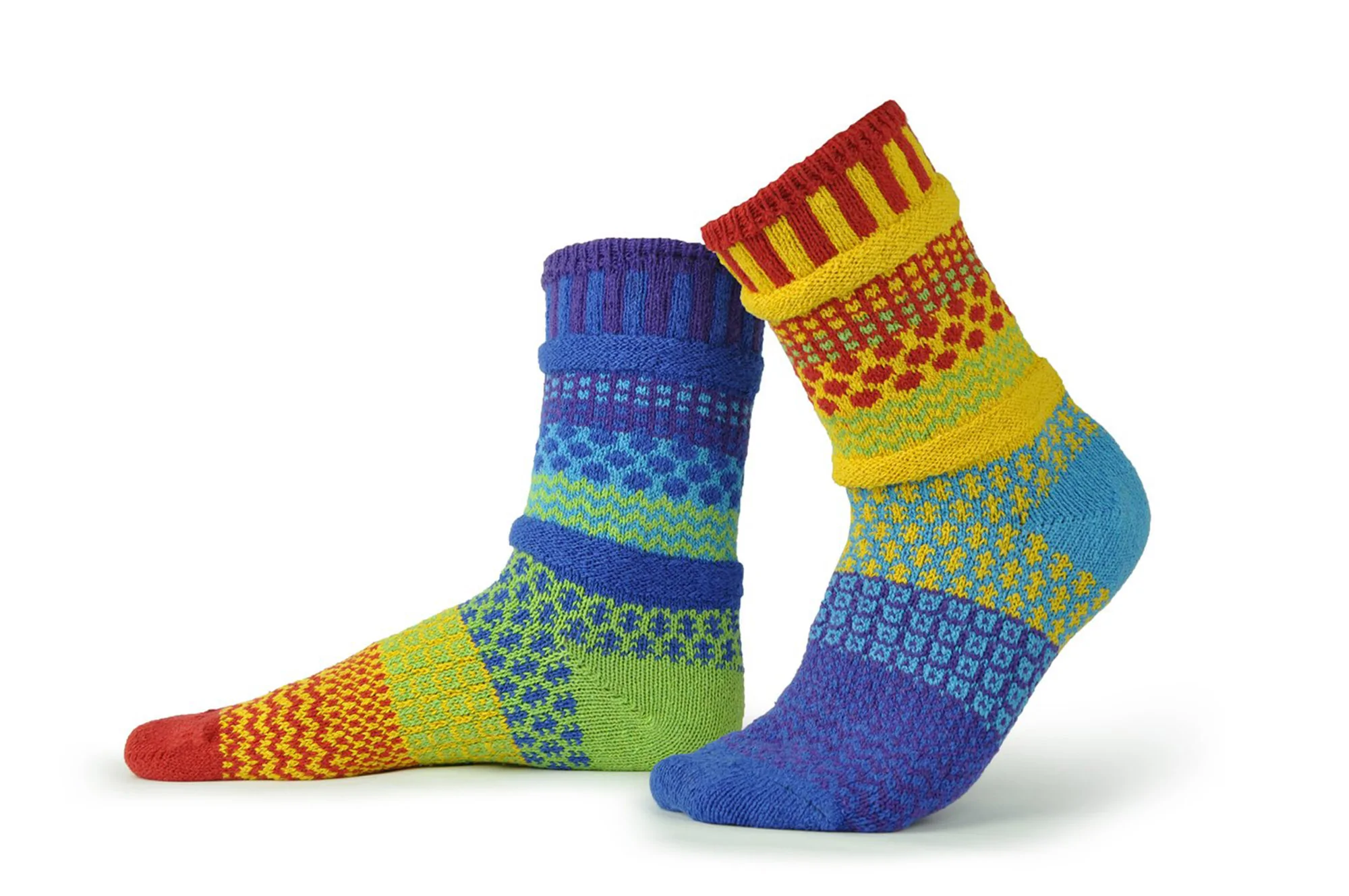 Solmate Socks {CREW} Polkadot