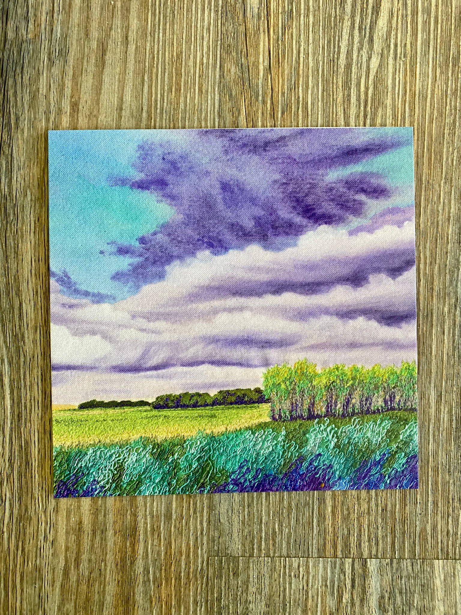 Linda McBain Cuyler {SQUARE CARDS} landscape