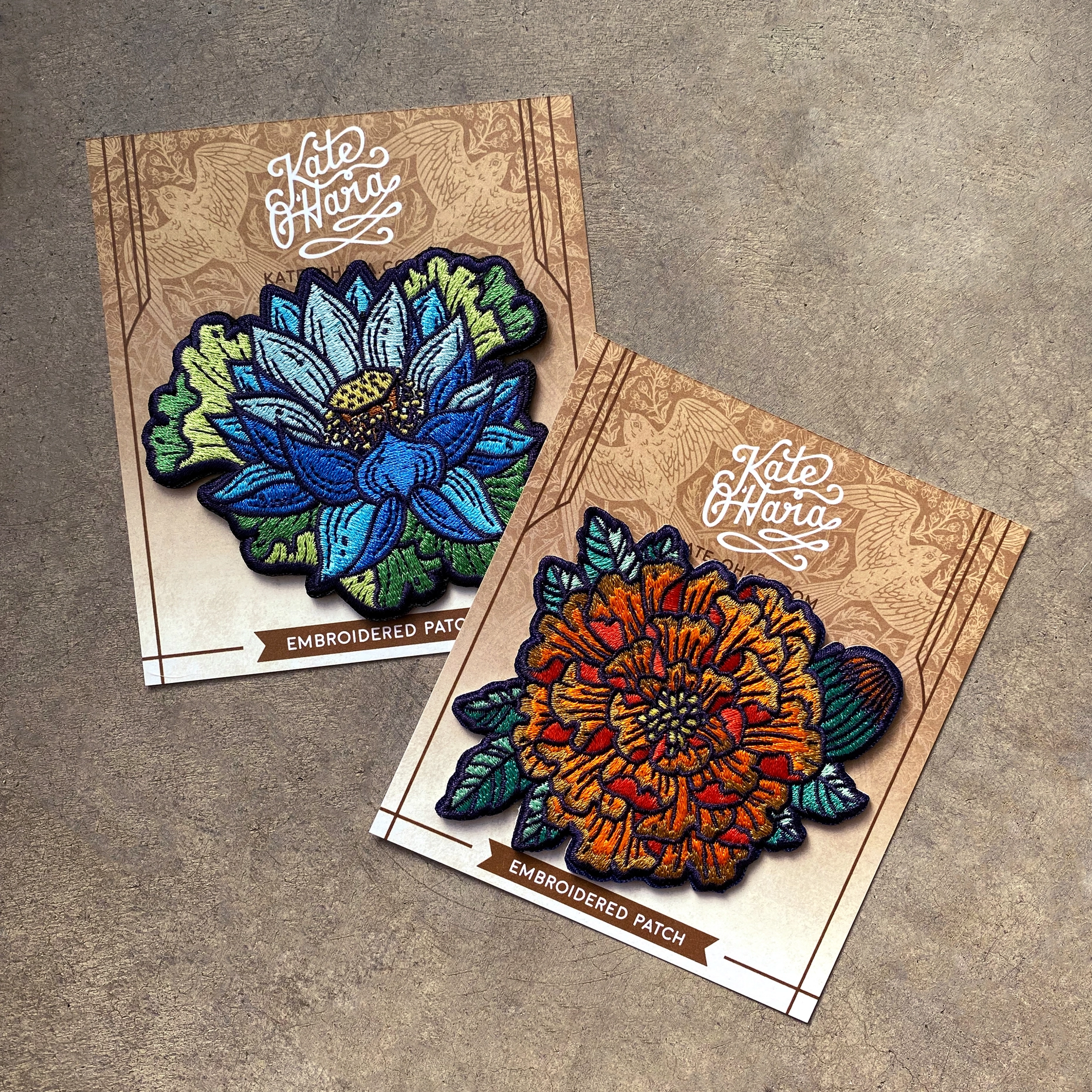 Kate O'Hara {EMBROIDERED PATCH}