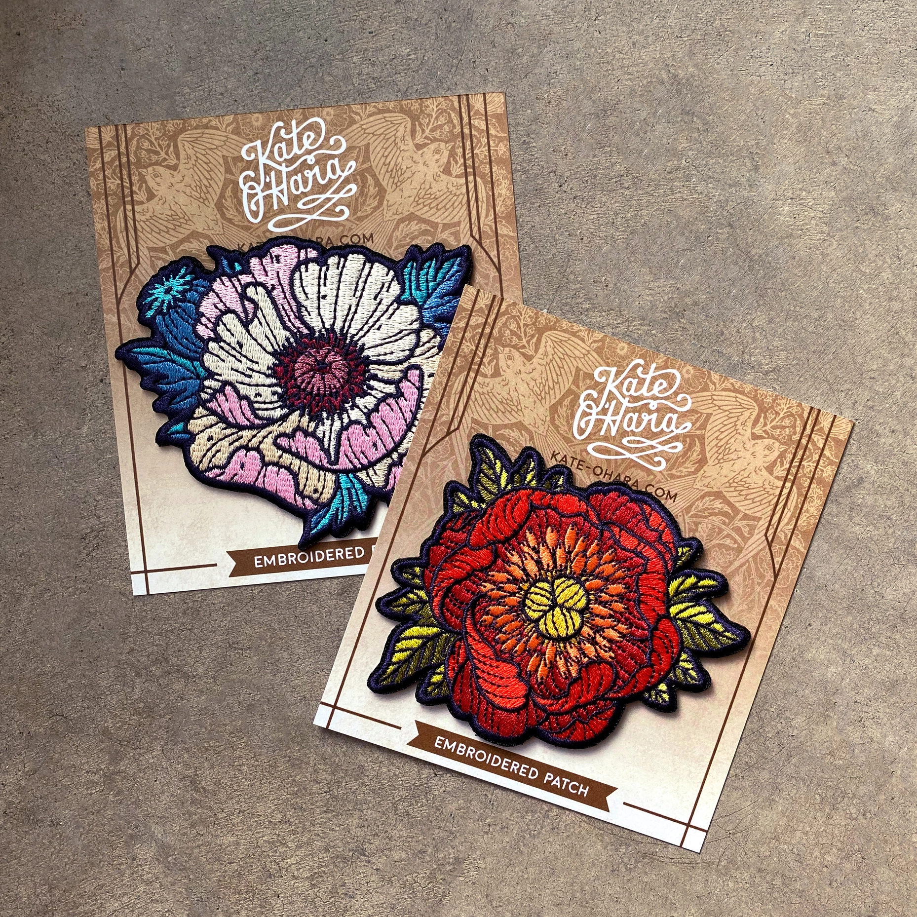 Kate O'Hara {EMBROIDERED PATCH}