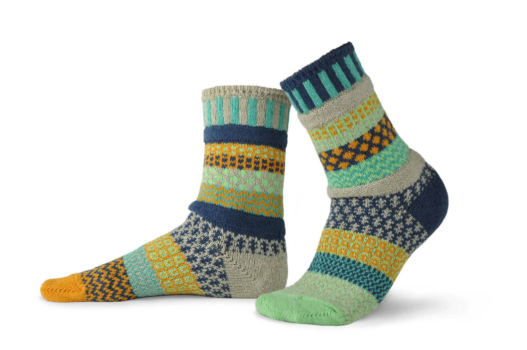 Solmate Socks {CREW} Polkadot