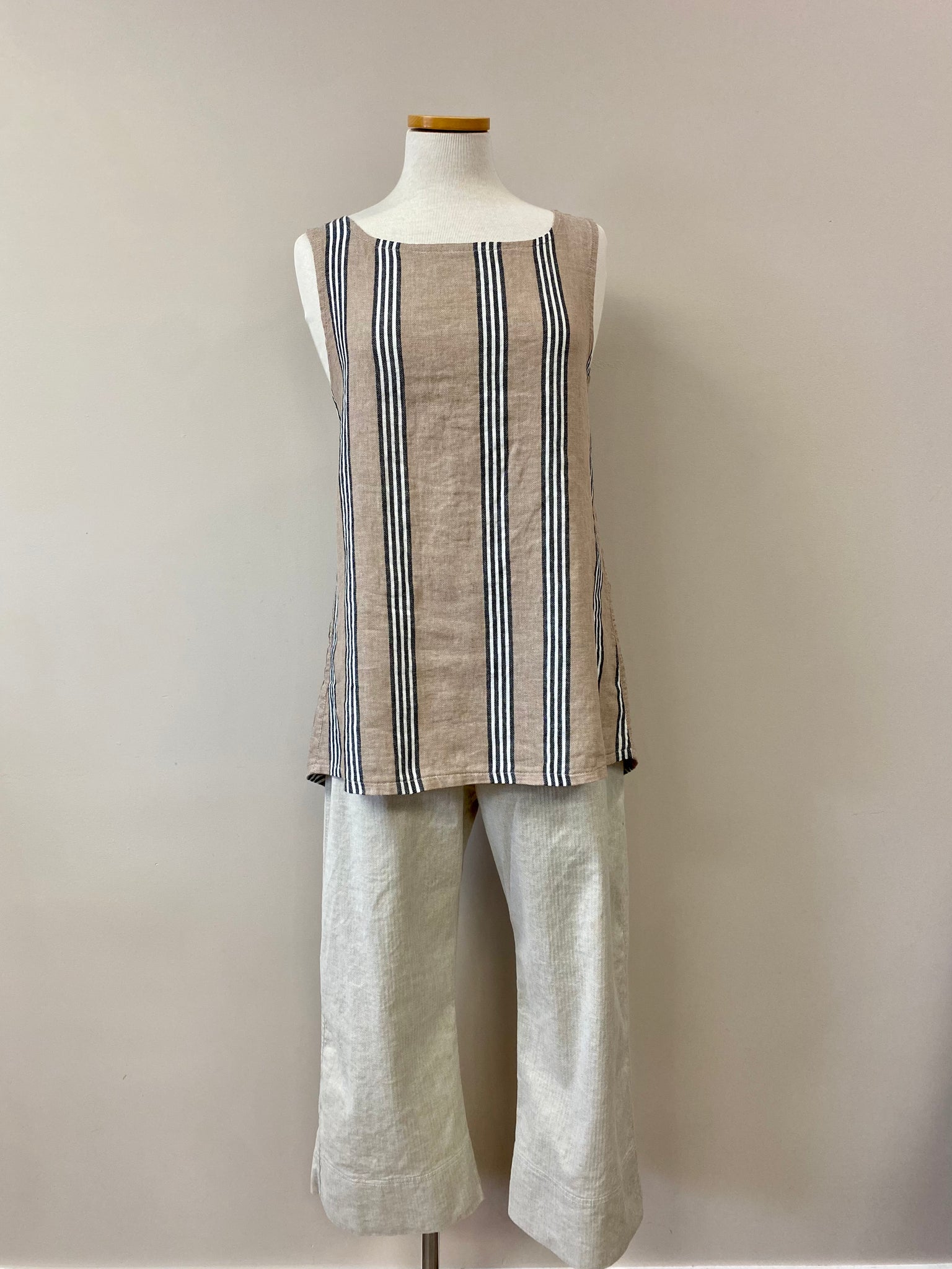Christene {TANK} Linen/Cotton