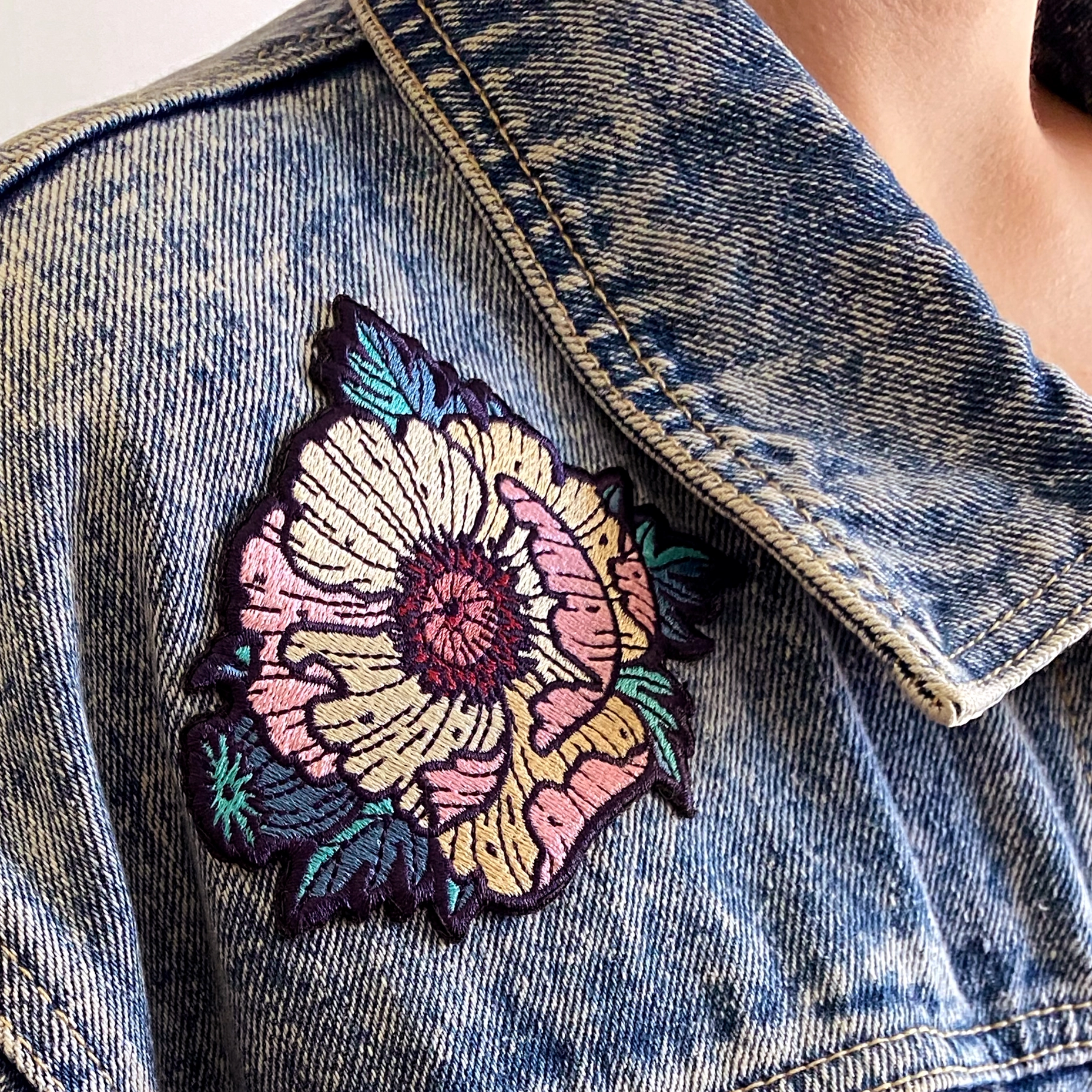 Kate O'Hara {EMBROIDERED PATCH}