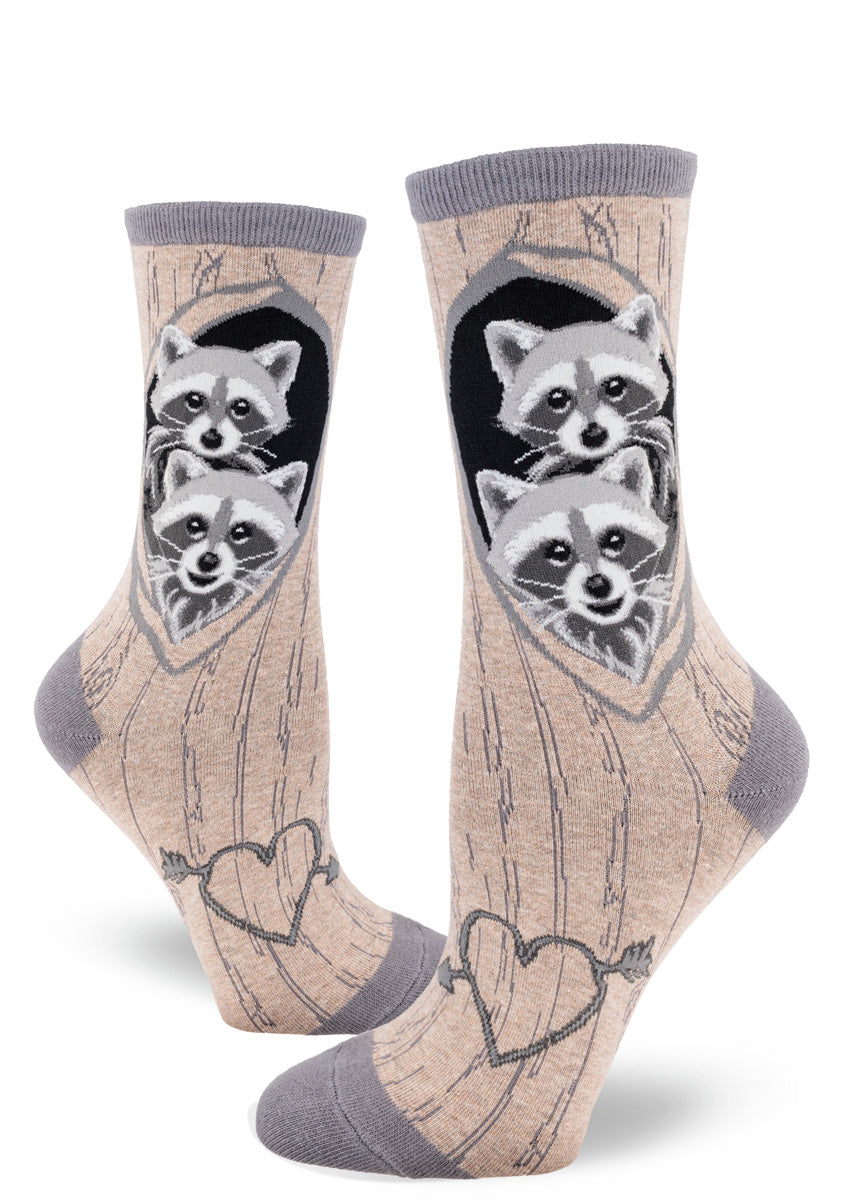 Modsocks {RACCOONS DEN} knee high + crew