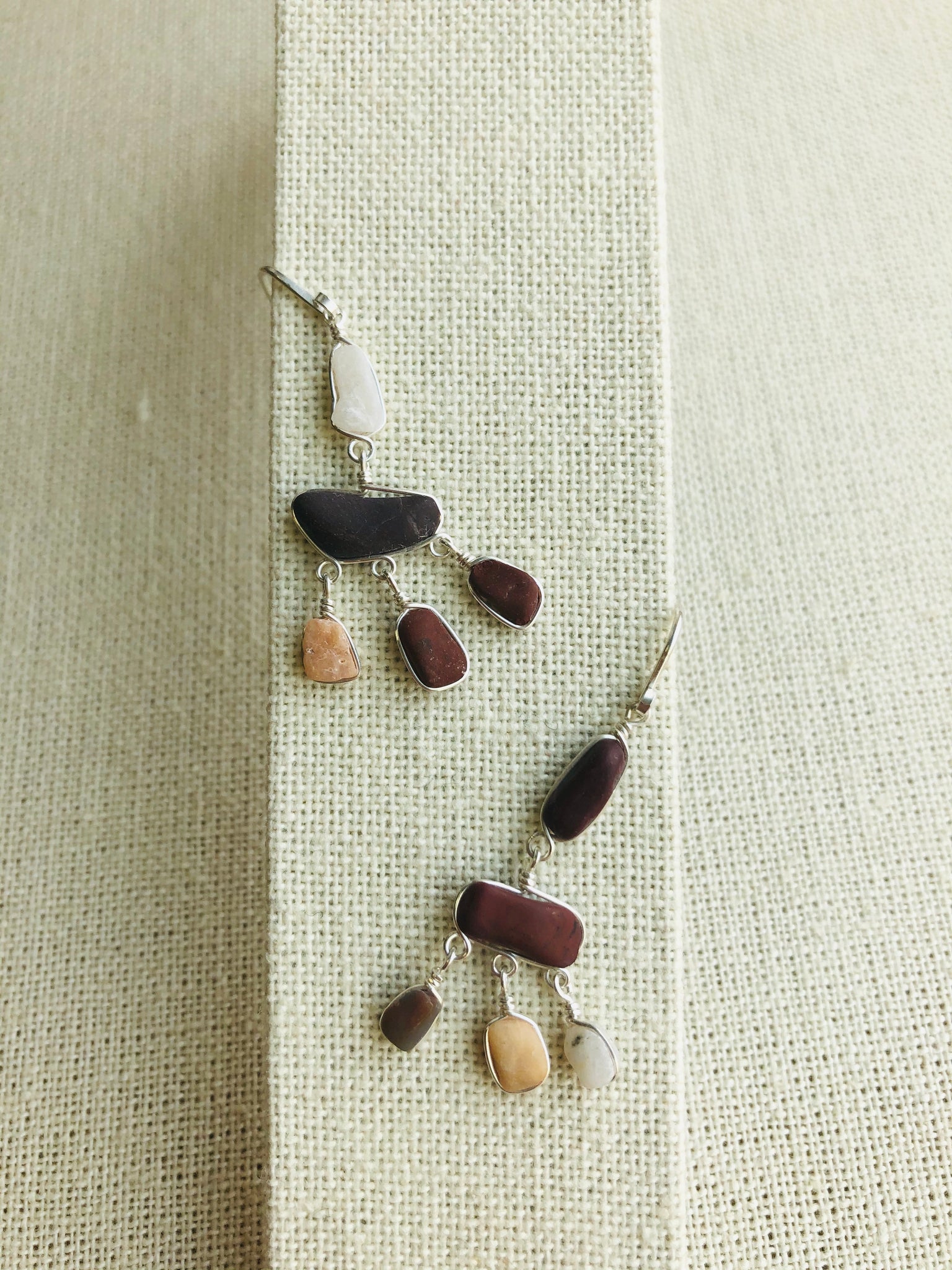 Atemba {5 STONE EARRINGS}
