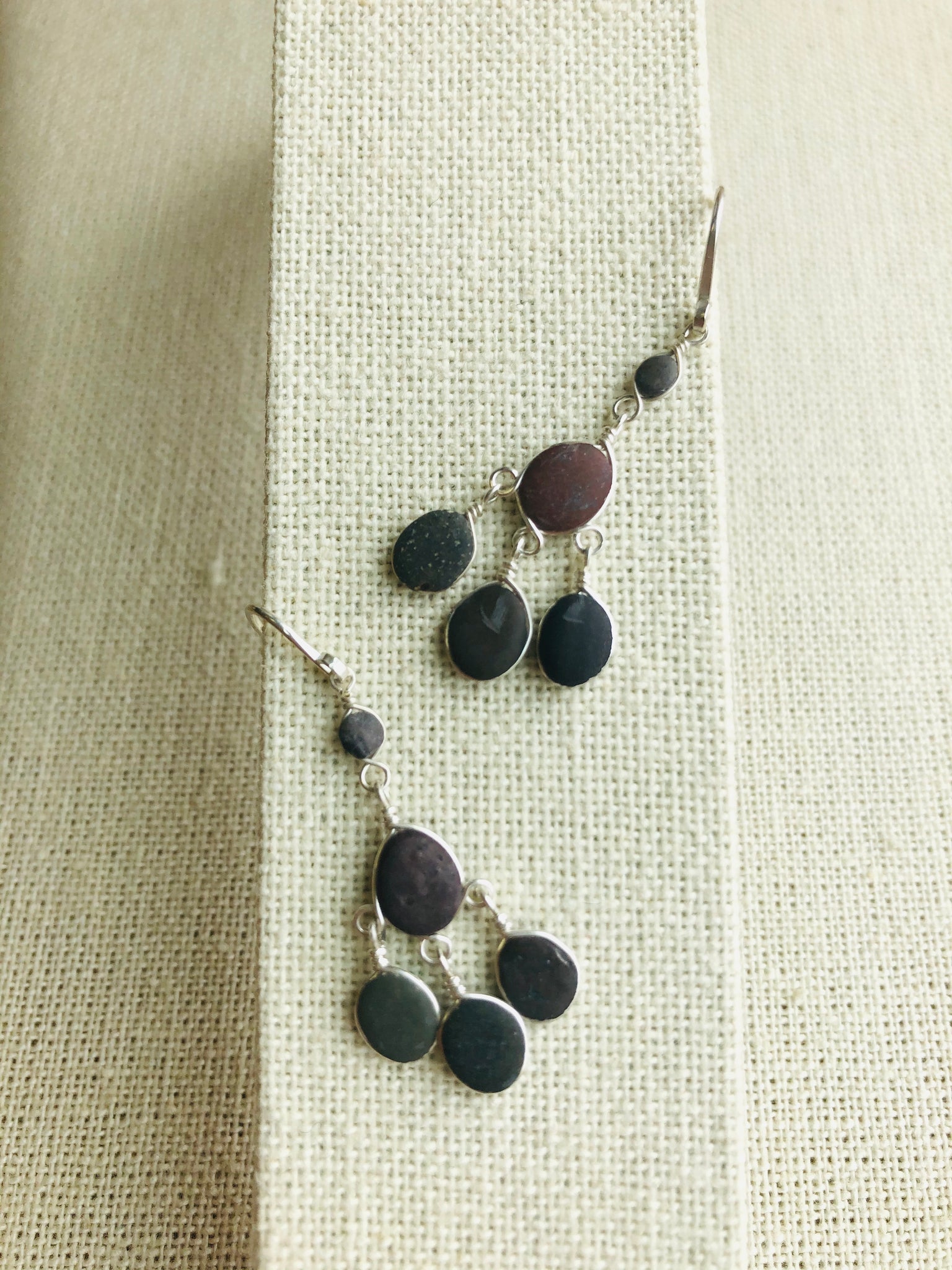 Atemba {5 STONE EARRINGS}