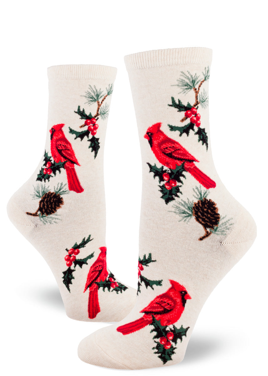 Modsocks {CARDINAL} women's crew + knee high