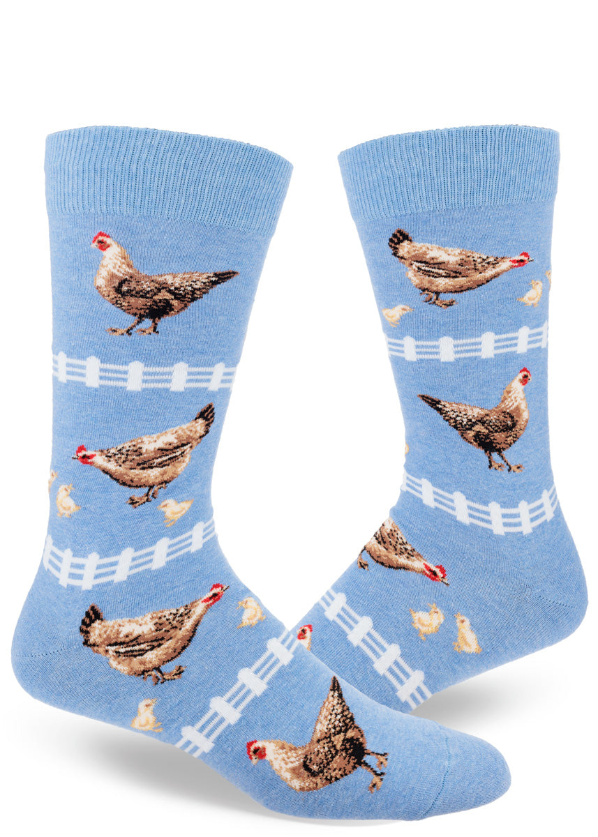 Modsocks {CHICKEN} men + women's crew