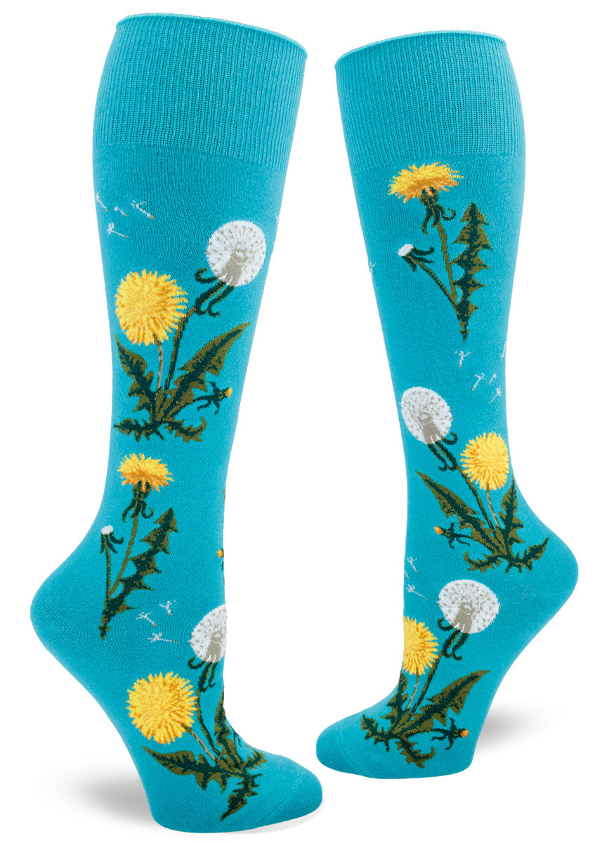 Modsocks {DANDELION} women's crew + knee high