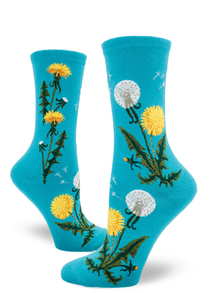 Modsocks {DANDELION} women's crew + knee high