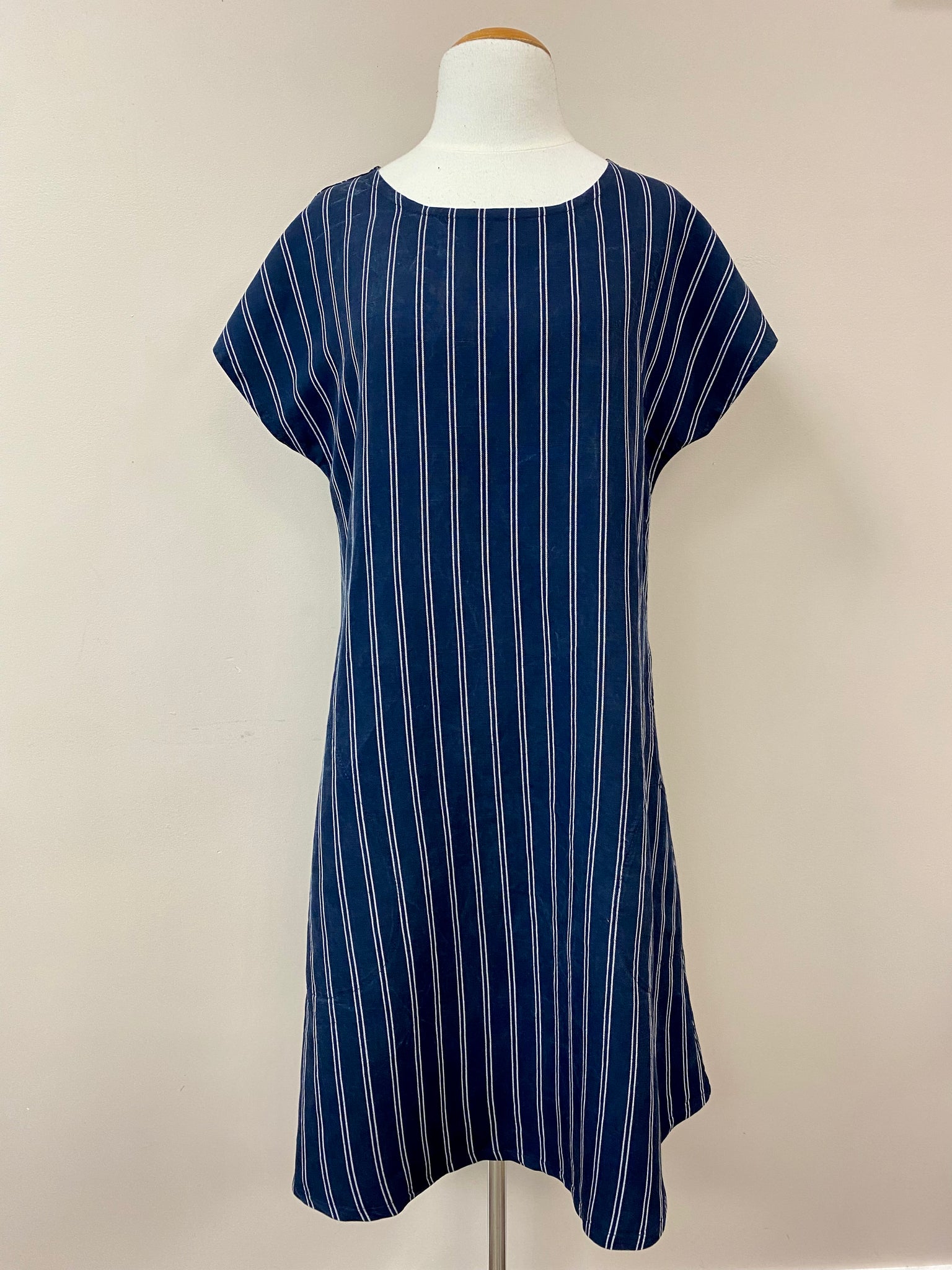 Maria Dress {STRIPE TENCEL LINEN}
