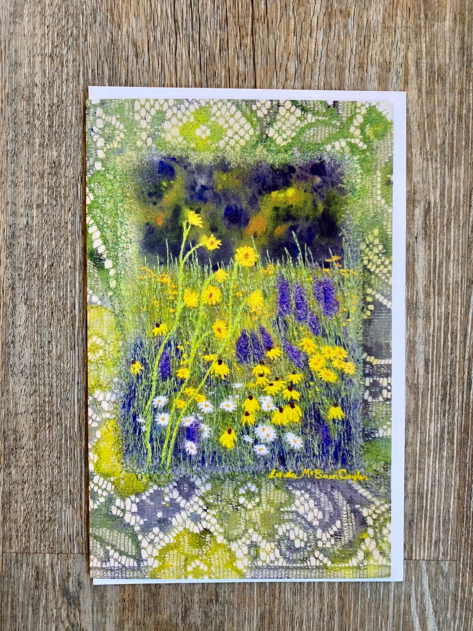 Linda McBain Cuyler {FLOWER CARDS}