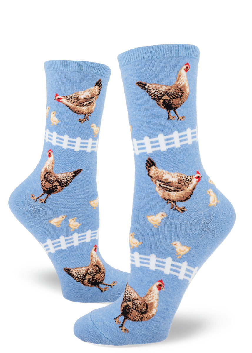Modsocks {CHICKEN} men + women's crew