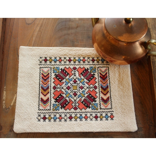 Avlea Folk Embroidery  Cross Stitch kits inspired by traditional folk  embroidery