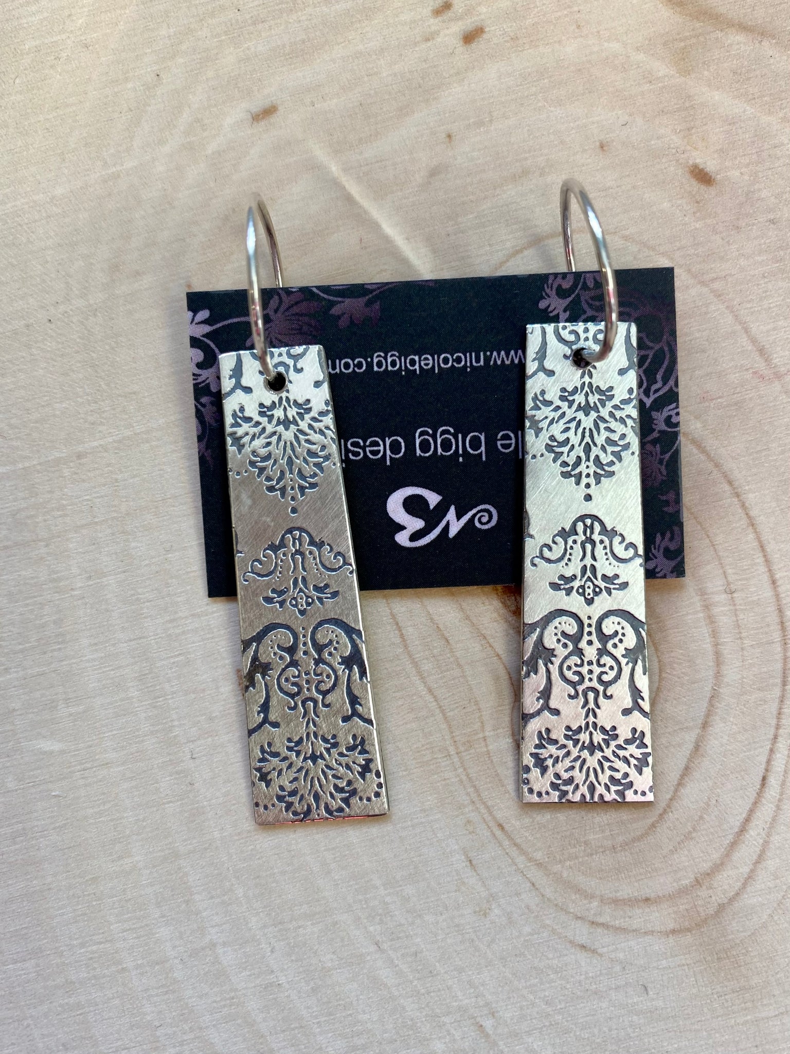 Nicole Bigg {SAKURA EARRINGS SILVER}
