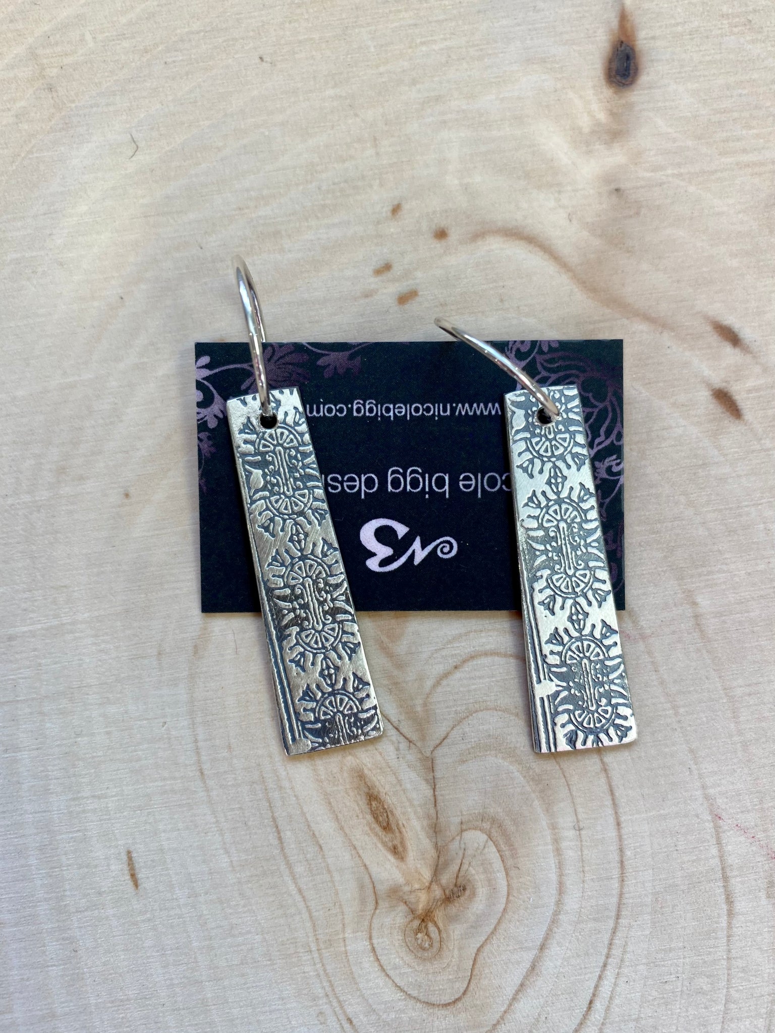 Nicole Bigg {SAKURA EARRINGS SILVER}