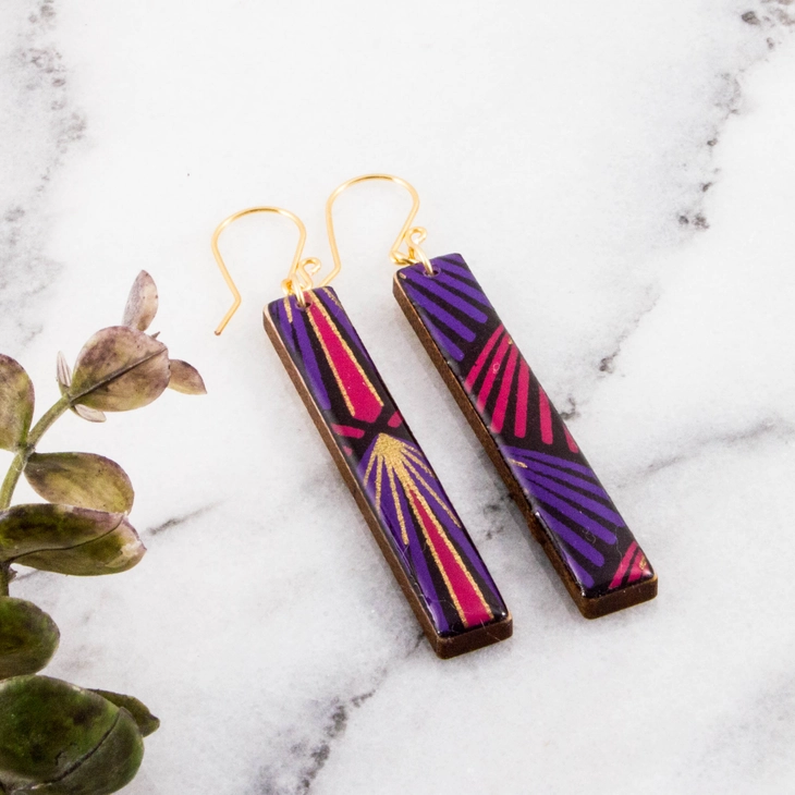 No Man's Land {BAR EARRINGS}