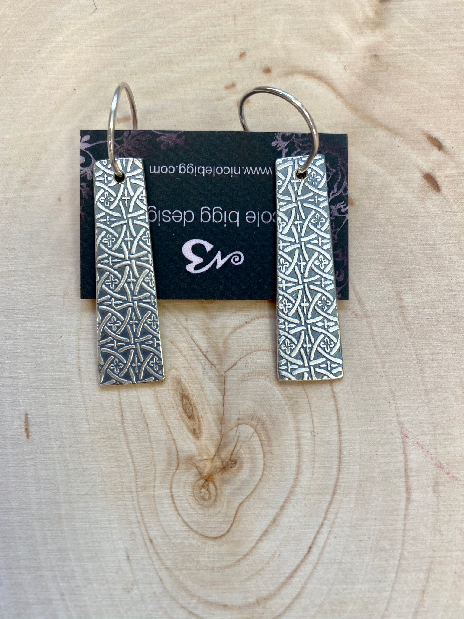 Nicole Bigg {SAKURA EARRINGS SILVER}