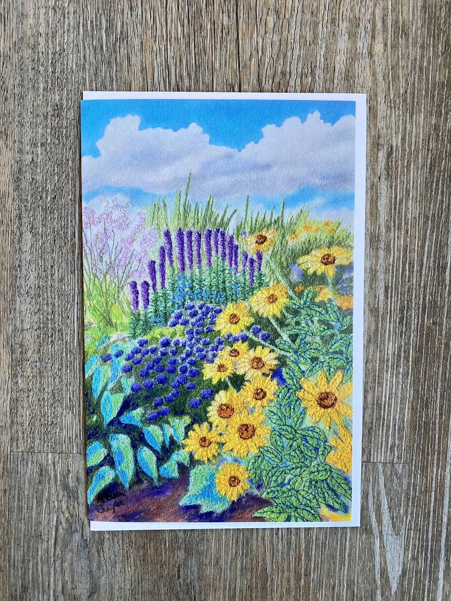Linda McBain Cuyler {FLOWER CARDS}