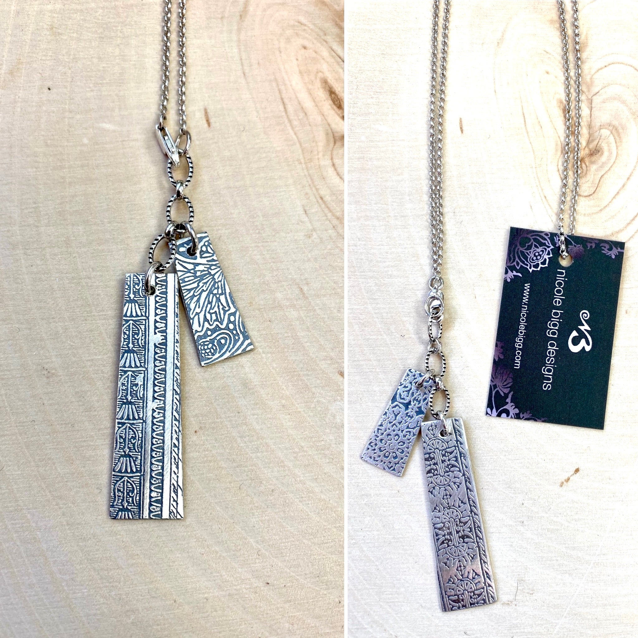 Nicole Bigg {SAKURA NECKLACE SILVER}