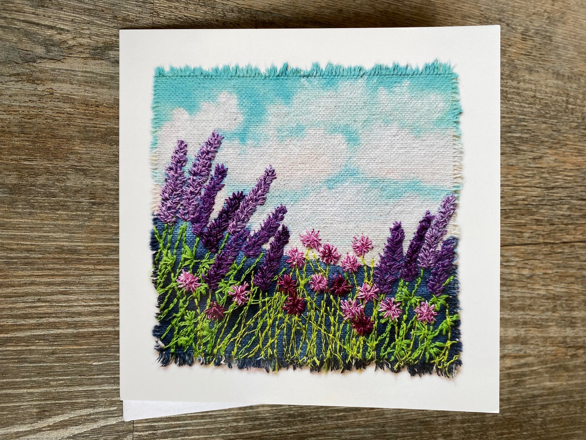 Linda McBain Cuyler {SQUARE CARDS} Flowers